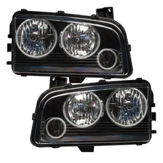 Oracle Lighting Triple Halo White SMD Headlight: Dodge Charger 2006-2010