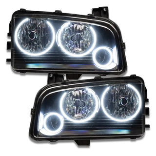 Oracle Lighting Triple Halo White SMD Headlight: Dodge Charger 2006-2010