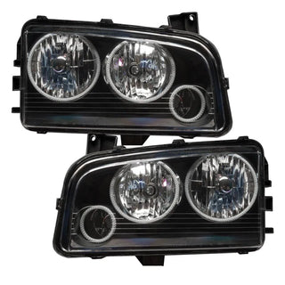 Oracle Lighting Triple Halo White SMD Headlight: Dodge Charger 2006-2010