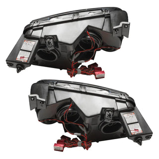 Oracle ColorSHIFT Triple Halo SMD Headlight w/ BC1 Controller: Dodge Charger 2006-2010