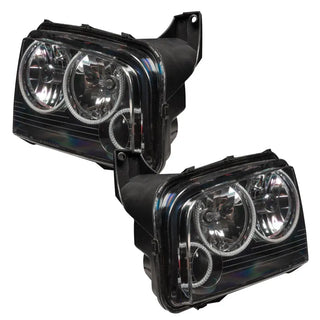 Oracle ColorSHIFT Triple Halo SMD Headlight w/ BC1 Controller: Dodge Charger 2006-2010