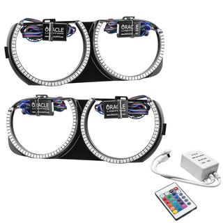 ORACLE Lighting Pre-Installed Halo Headlight Bezel: Dodge Challenger / Charger (15-23)
