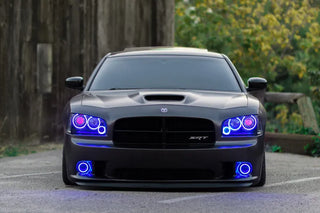 Oracle Lighting LED Triple Ring Halo Kit: Dodge Charger 2006-2010