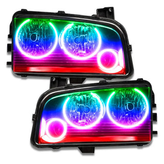 Oracle Lighting Triple Ring Halo Kit: Dodge Charger 2006-2010