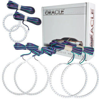 Oracle Lighting Triple Ring Halo Kit w/ ColorSHIFT and 2.0 Controller: Dodge Charger 2006-2010