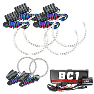Oracle Lighting Triple Ring Halo Kit w/ BC1 Controller: Dodge Charger 2006-2010