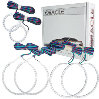 Oracle Lighting Triple Ring Halo Kit: Dodge Charger 2006 w/ Simple Controller
