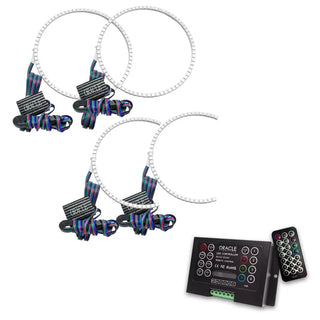 Oracle Lighting Halo Kit: Dodge Magnum 2005-2007 w/ ColorSHIFT 2.0 Controller