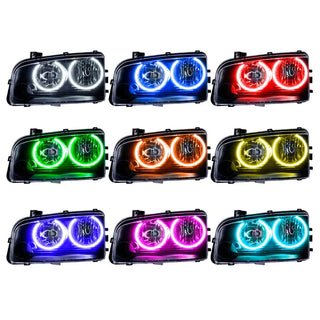 Oracle Lighting Halo Kit: Dodge Charger 2006-2010 w/ Simple Controller