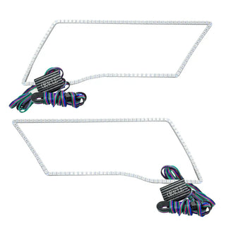 ORACLE Lighting LED Headlight Halo Kit w/ RF Controller: Fits Dodge Ram 1500 / 2500 / 3500 (09-18)