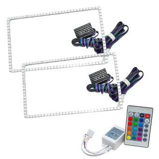 Oracle Lighting Halo Kit: Dodge Ram 1500 / Ram 2500 / Ram 3500 1994-2001 w/ Simple Controller