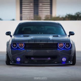 Oracle Lighting Dynamic Surface Mount Headlight Halo Kit: Dodge Challenger 2008-2014
