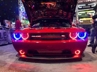 Oracle Lighting Dynamic Surface Mount Headlight Halo Kit: Dodge Challenger 2008-2014
