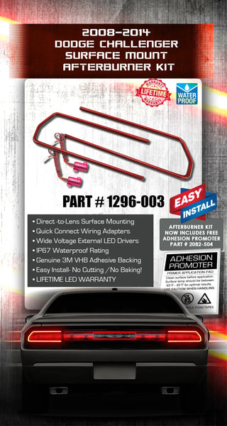 Oracle Lighting LED Waterproof Afterburner Kit: Dodge Challenger 08-14 w/ Red