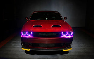Oracle Dynamic Surface Mount Headlight Halo Kit: Dodge Challenger (15-21)