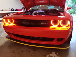 Oracle Dynamic Surface Mount Headlight Halo Kit: Dodge Challenger (15-21)