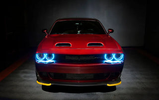 Oracle Dynamic Surface Mount Headlight Halo Kit: Dodge Challenger (15-21)
