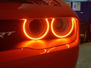 Oracle Dynamic Surface Mount Headlight Halo Kit: Dodge Challenger (15-21)