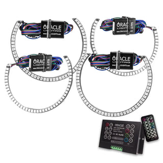 Oracle Lighting LED Waterproof Halo Kit: Dodge Challenger (15-21) / Charger (2020) w/ 2.0 Controller
