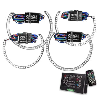 Oracle Lighting LED Waterproof Halo Kit: Dodge Challenger (15-21) / Charger (2020) w/ 2.0 Controller