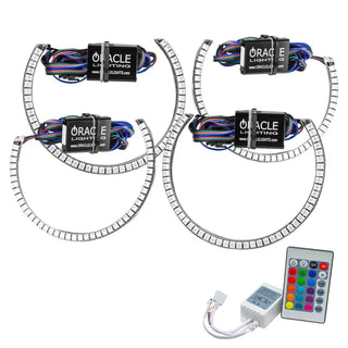 ORACLE Lighting LED Waterproof Halo Kit (FRONT): Dodge Challenger (15-21) / Charger (20)