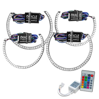 ORACLE Lighting LED Waterproof Halo Kit (FRONT): Dodge Challenger (15-21) / Charger (20)
