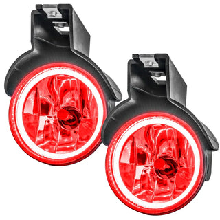 Oracle Lighting Pre-Assembled LED Halo Fog Lights: Dodge Durango 1998-2000 w/ Red