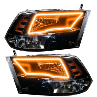 Oracle Lighting Sport Halo Headlights: Dodge Ram 1500 (09-10) / Ram 1500 (11-18) w/ 2.0 Controller