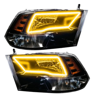 Oracle Lighting Sport Halo Headlights: Dodge Ram 1500 (09-10) / Ram 1500 (11-18) w/ No Controller
