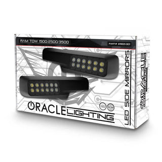 ORACLE Lighting LED Off-Road Side Mirror Ditch Lights: Fits Dodge / Ram (10-22) - Black
