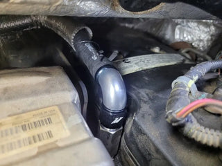 Mishimoto Top Heater Hose Upgrade -10AN (REAR): Dodge / RAM 2500/3500/4500/5500 2007-2025 6.7L Cummins