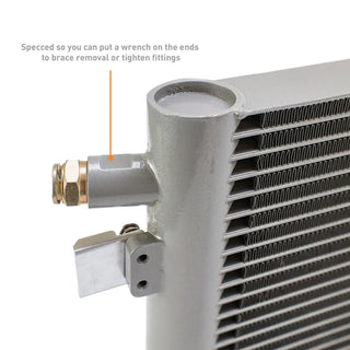 Mishimoto Transmission Cooler (Direct-Fit) (FRONT): Dodge/RAM 2500/3500 2010-2012 6.7L Cummins