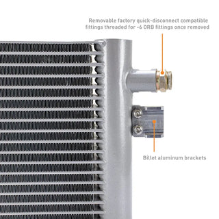 Mishimoto Transmission Cooler (Direct-Fit) (FRONT): Dodge/RAM 2500/3500 2010-2012 6.7L Cummins