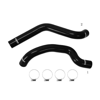 Mishimoto Silicone Radiator Hose Kit Black (F&R): Jeep Wrangler JK 2007-2011 3.8L