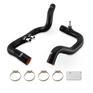 Mishimoto Silicone Radiator Hose Kit Black (F&R): Jeep Wrangler JL 2018-2021 / Gladiator JT 2020-2025 3.6L Auto