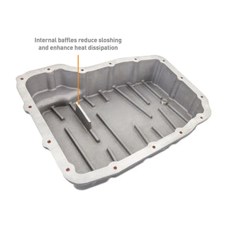 Mishimoto Cast Transmission Pan: Fits Dodge / Jeep (01-23) - Gunmetal Gray