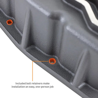 Mishimoto Cast Transmission Pan: Fits Dodge / Jeep (01-23) - Gunmetal Gray