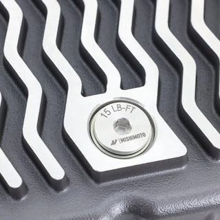 Mishimoto Cast Transmission Pan: Fits Dodge / Jeep (01-23) - Gunmetal Gray