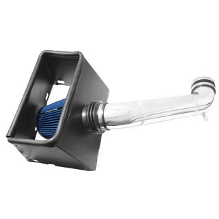 Spectre Clear Anodized F/I Air Intake Kit w/Blue Filter (F&R): Dodge Ram 1500 / 2500 V8 4.7L / 5.7L