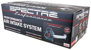 Spectre Clear Anodized F/I Air Intake Kit w/Red Filter (F&R): Dodge Ram 1500 / 2500 V8 4.7L / 5.7L