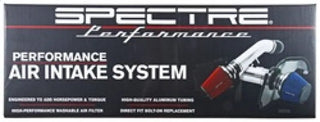 Spectre Clear Anodized F/I Air Intake Kit w/Red Filter (F&R): Dodge Ram 1500 / 2500 V8 4.7L / 5.7L
