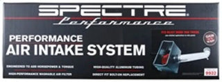 Spectre Clear Anodized F/I Air Intake Kit w/Red Filter (F&R): Dodge Ram 1500 / 2500 V8 4.7L / 5.7L