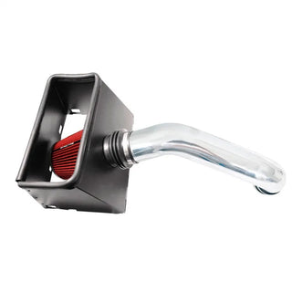 Spectre Polished F/I Air Intake Kit w/Red Filter (F&R): Dodge Ram 1500 / 2500 V8 5.7L