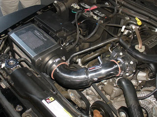 Injen Wrinkle Black Power-Flow Air Intake System: Jeep Wrangler 2007-2011