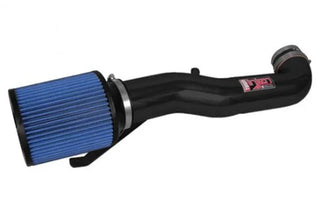 Injen PowerFlow Short Ram Intake Wrinkle Black (FRONT): Jeep Wrangler JK 2012-2018 3.6L