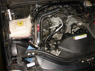 Injen PowerFlow Cold Air Intake Wrinkle Black (FRONT): Jeep Grand Cherokee 2005-2010 3.7L