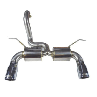 Injen Dual Axle-Back Exhaust System Polished Tips (REAR): Jeep Wrangler JL 2018-2025 2.0/3.6L