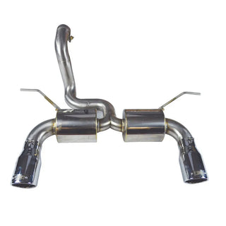 Injen Dual Axle-Back Exhaust System Polished Tips (REAR): Jeep Wrangler JL 2018-2025 2.0/3.6L