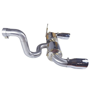 Injen Dual Axle-Back Exhaust System Polished Tips (REAR): Jeep Wrangler JL 2018-2025 2.0/3.6L