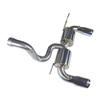 Injen Dual Axle-Back Exhaust System Polished Tips (REAR): Jeep Wrangler JL 2018-2025 2.0/3.6L